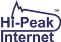 Hi-Peak Internet web logo